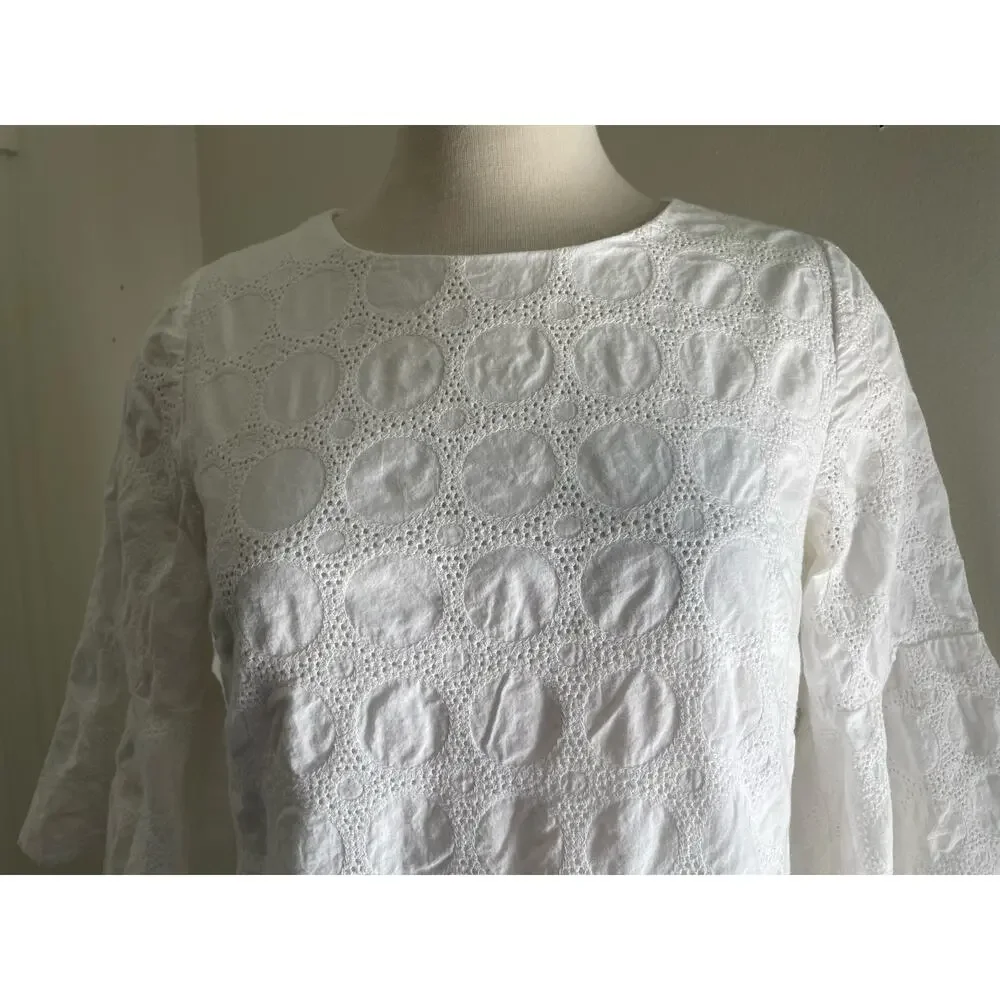 J Crew Womens Dress Size Small‎ Summer Textured Classic Casual